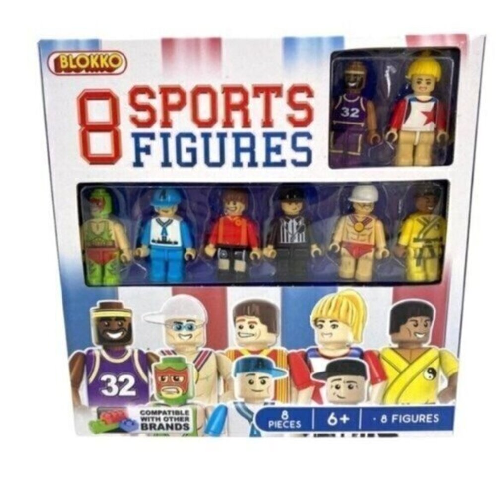 Blokko Sports Mini Figures Set